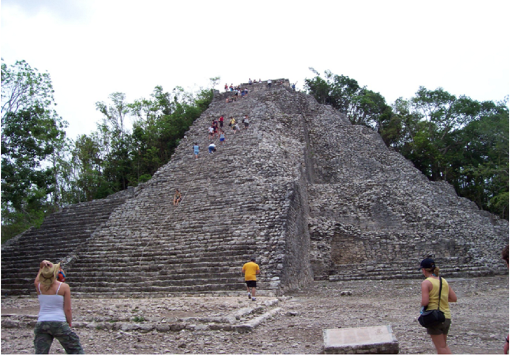 sitio arqueologico de coba cancun turistico